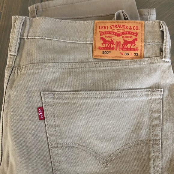 Khaki, Levi’s, 36 x 34, Gently Worn - Picture 3 of 6